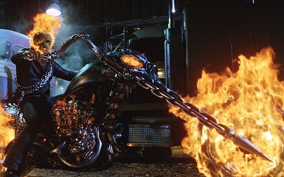 Nicolas Cage loví démony jako Ghost Rider